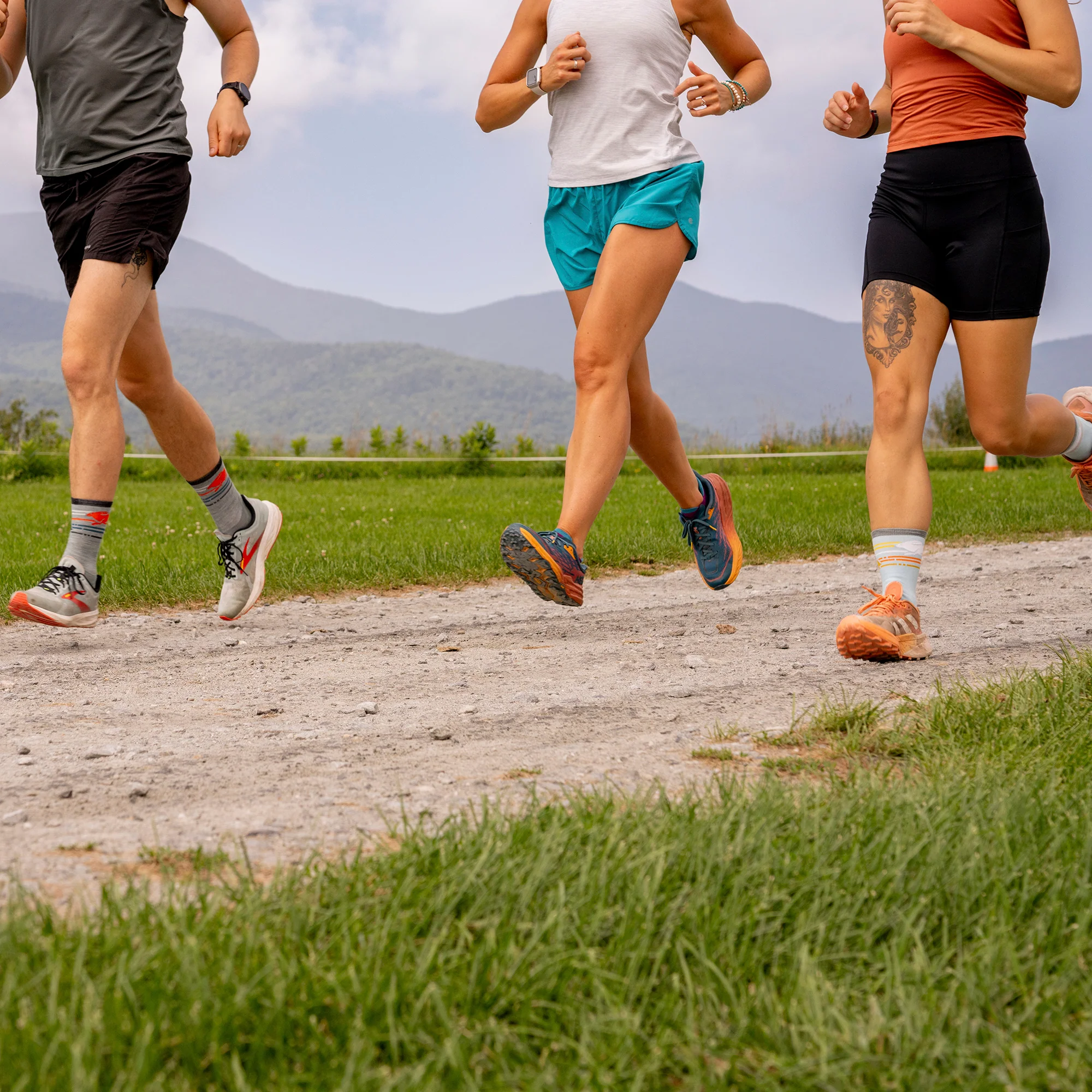 Ladies No Show Ultra-Lightweight Anti Blister Running Merino Socks - Image 28