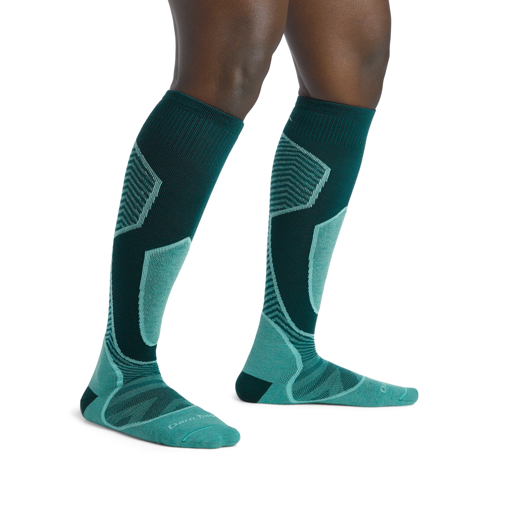 Ladies Over-the-Calf Lightweight Ski Snowboard Merino Cushioned Socks - Image 8