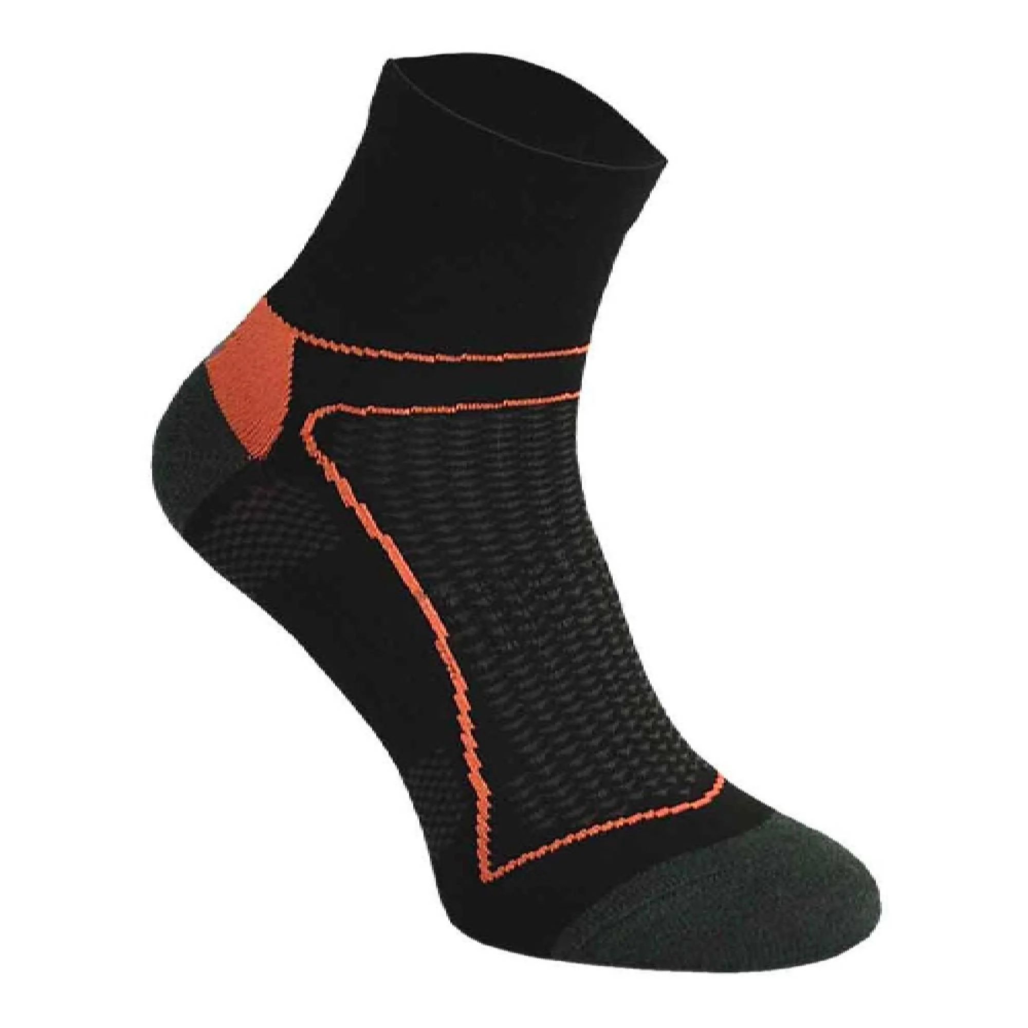 1 Pack High Vis Neon Low Cut Cycling Socks - Image 3