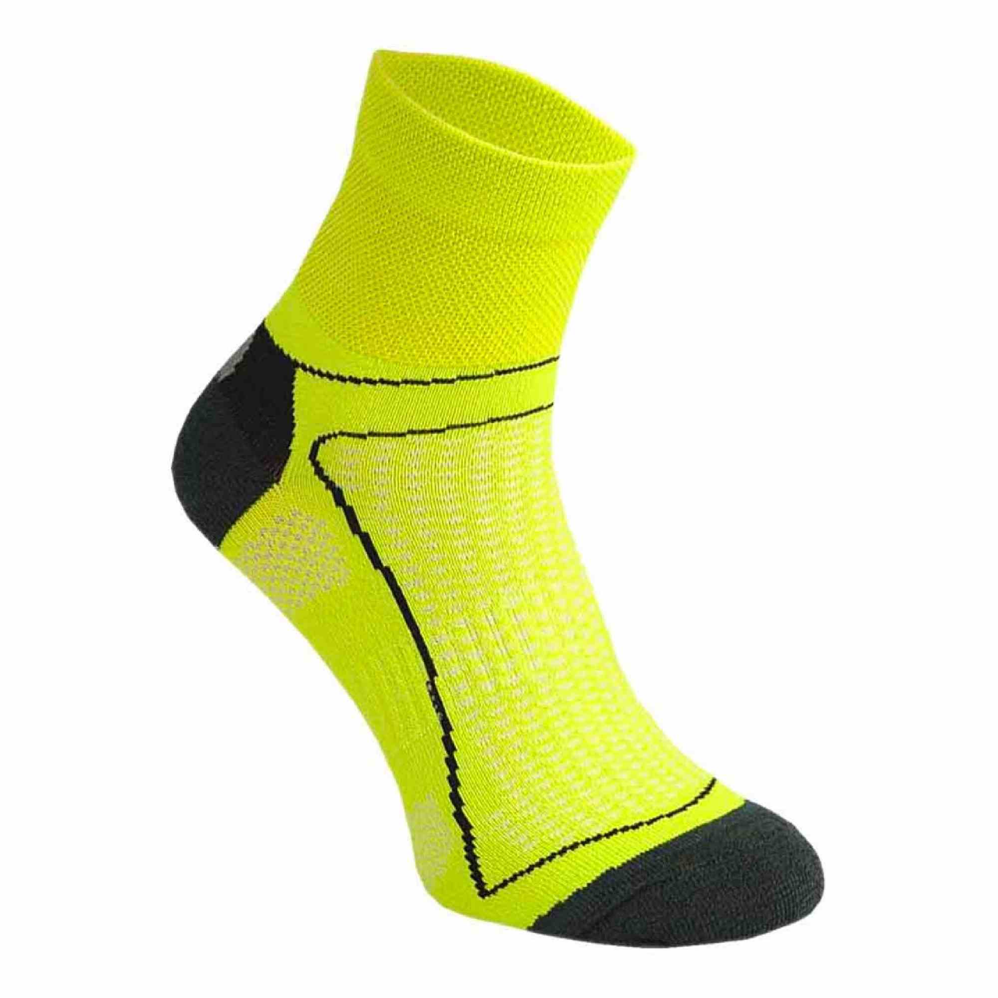 1 Pack High Vis Neon Low Cut Cycling Socks - Image 9
