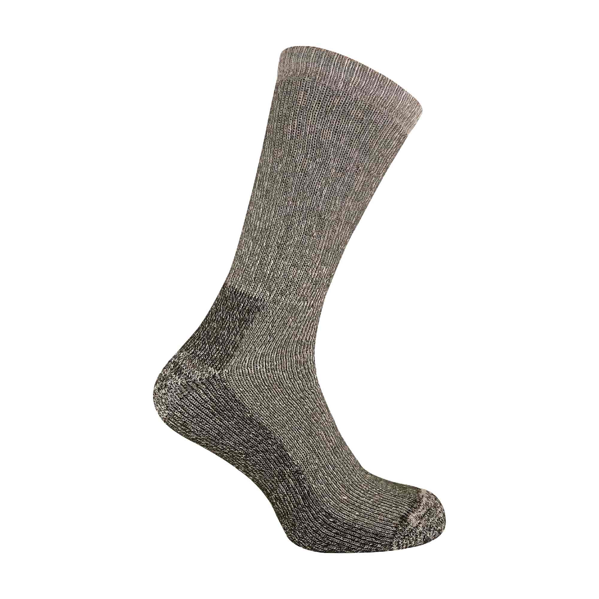2 Pack Mens Cushioned Heel & Toe Thermal Wool Hiking Socks - Image 13