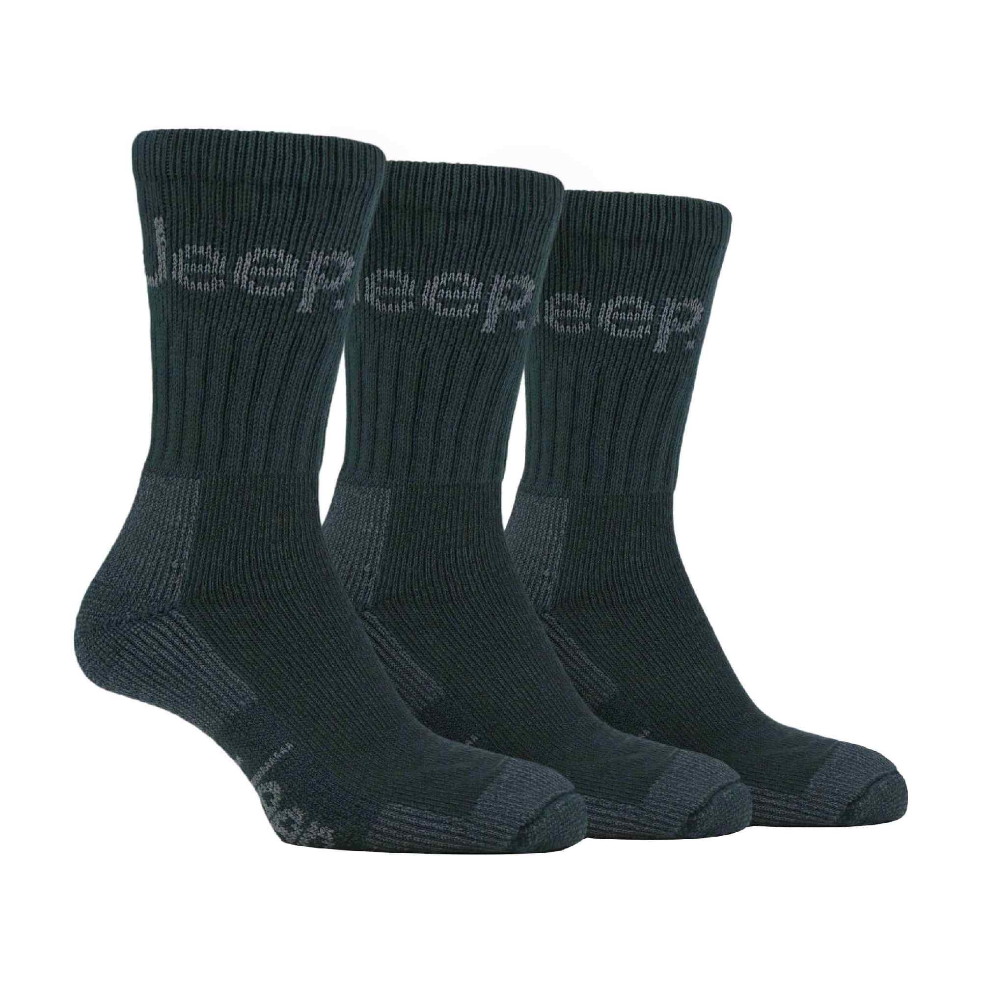 Mens Luxury Cushioned Cotton Hiking Socks (Multipack Options) - Image 25