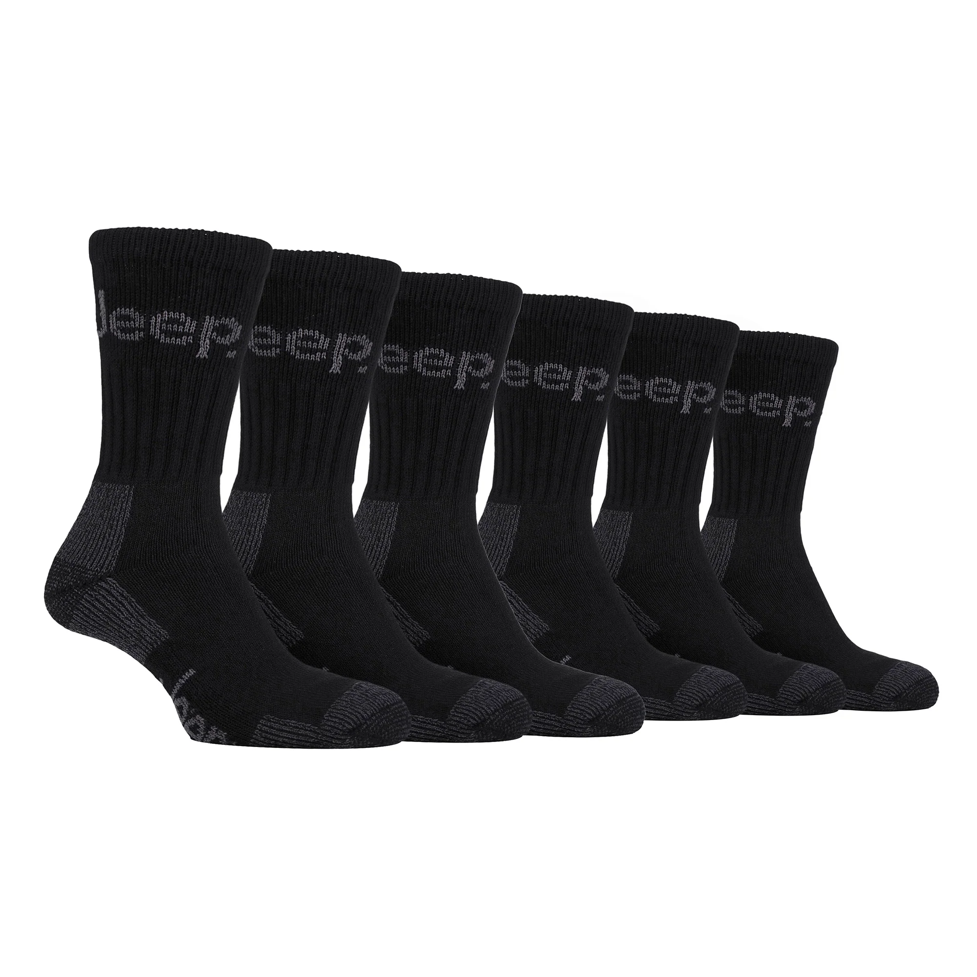 Mens Luxury Cushioned Cotton Hiking Socks (Multipack Options) - Image 5