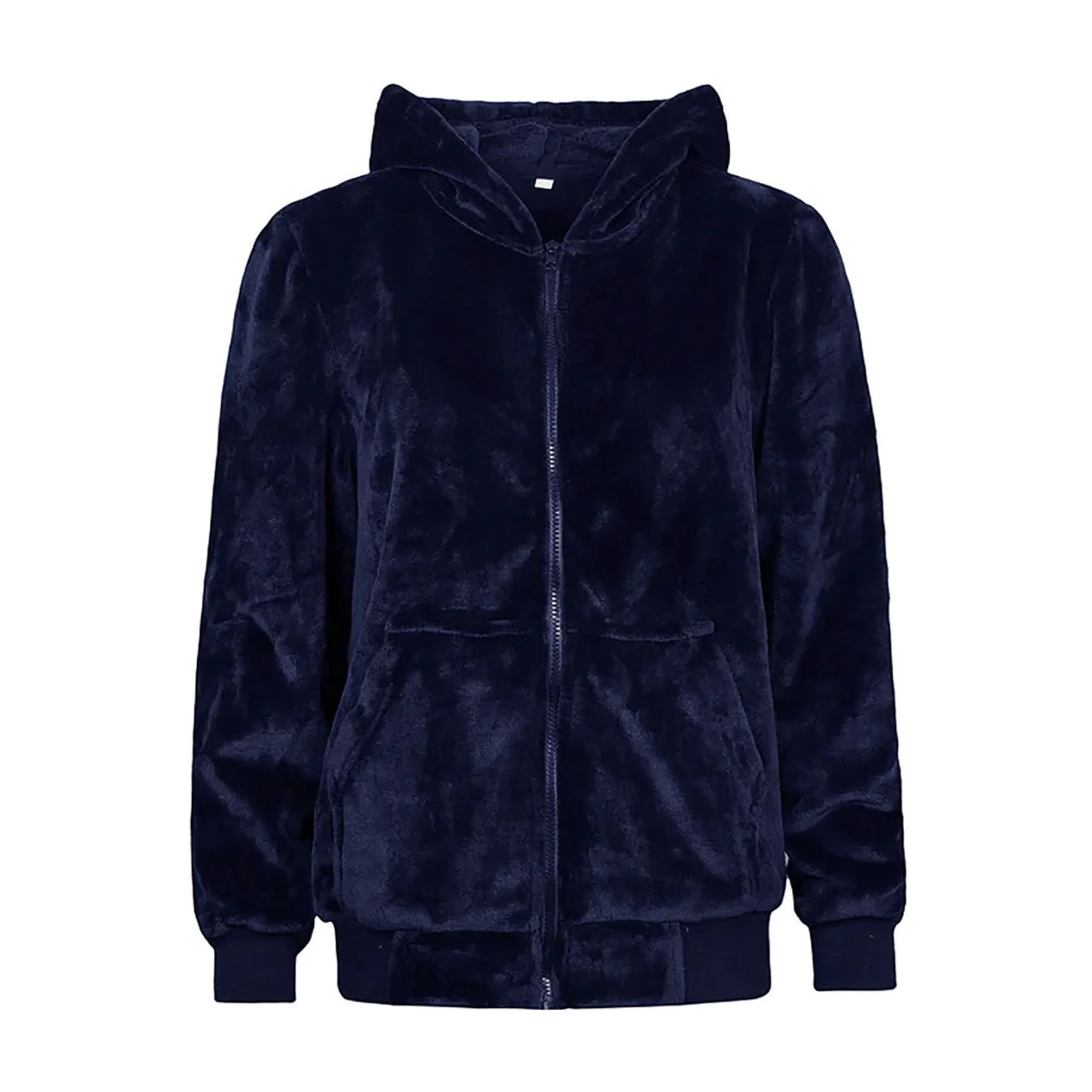 Mens Zipped Soft Warm Fleece Jumper for Winter - Image 5