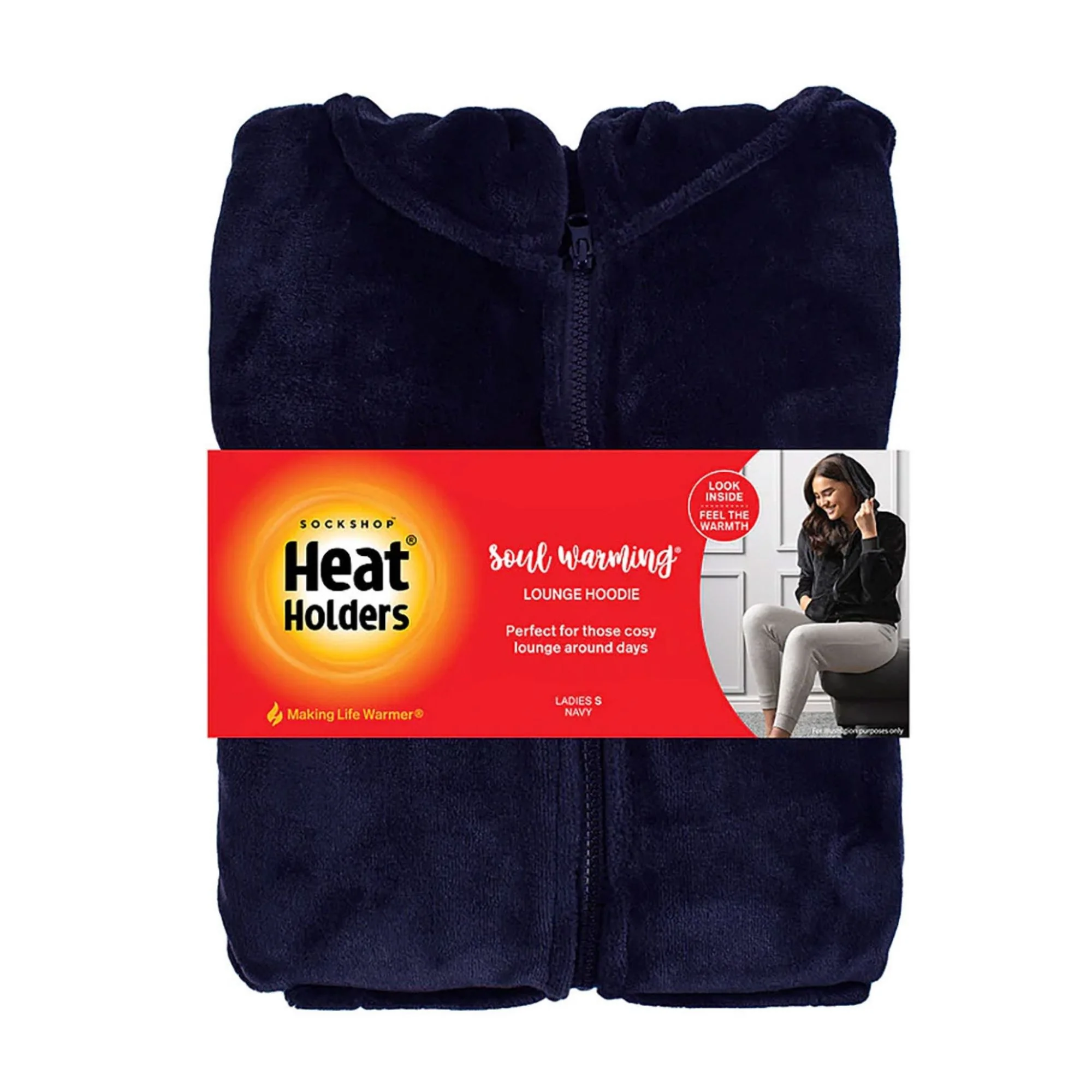 Mens Zipped Soft Warm Fleece Jumper for Winter - Image 6