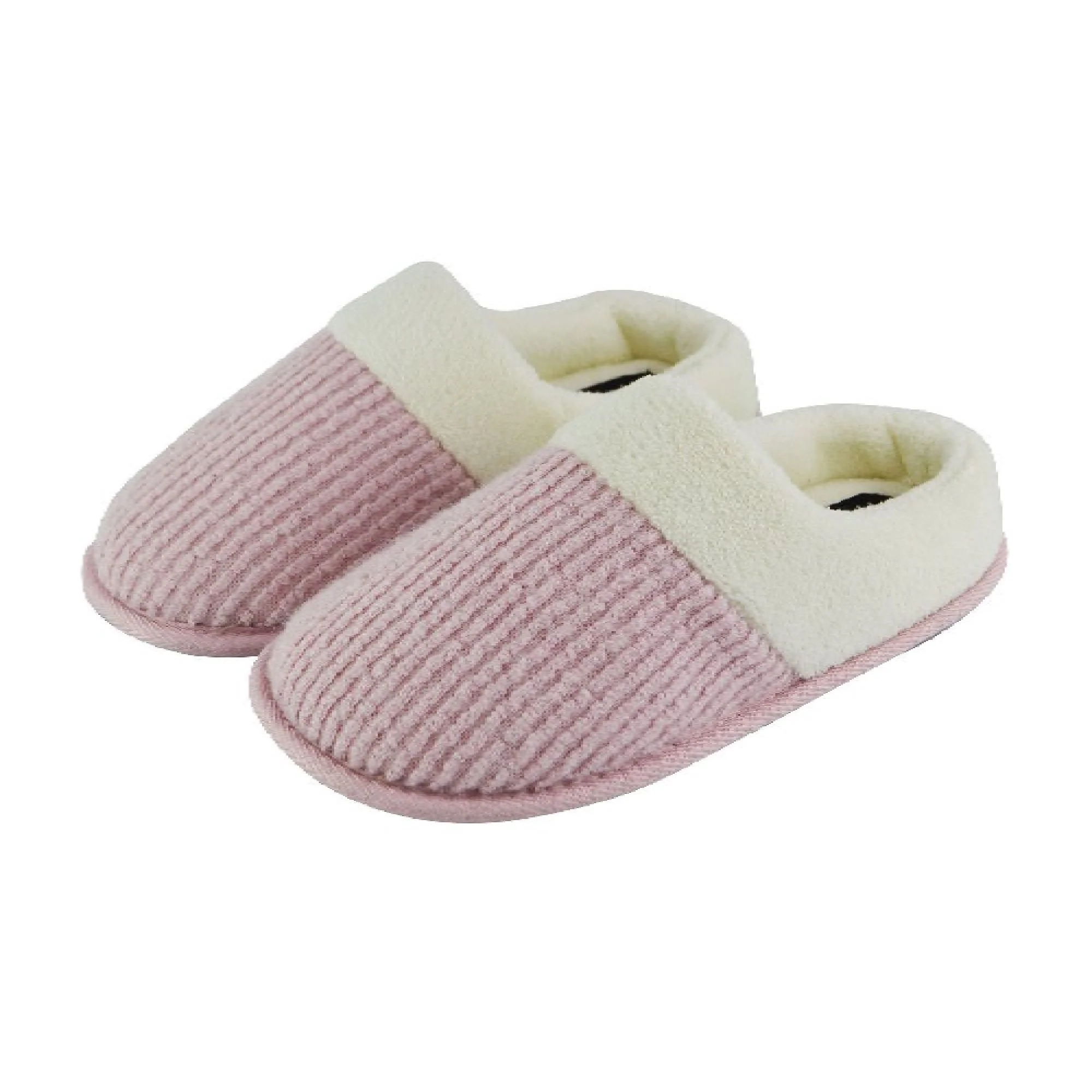 Ladies Soft Plush Lined Mule Slip On Slippers (6 Sizes) - Image 5
