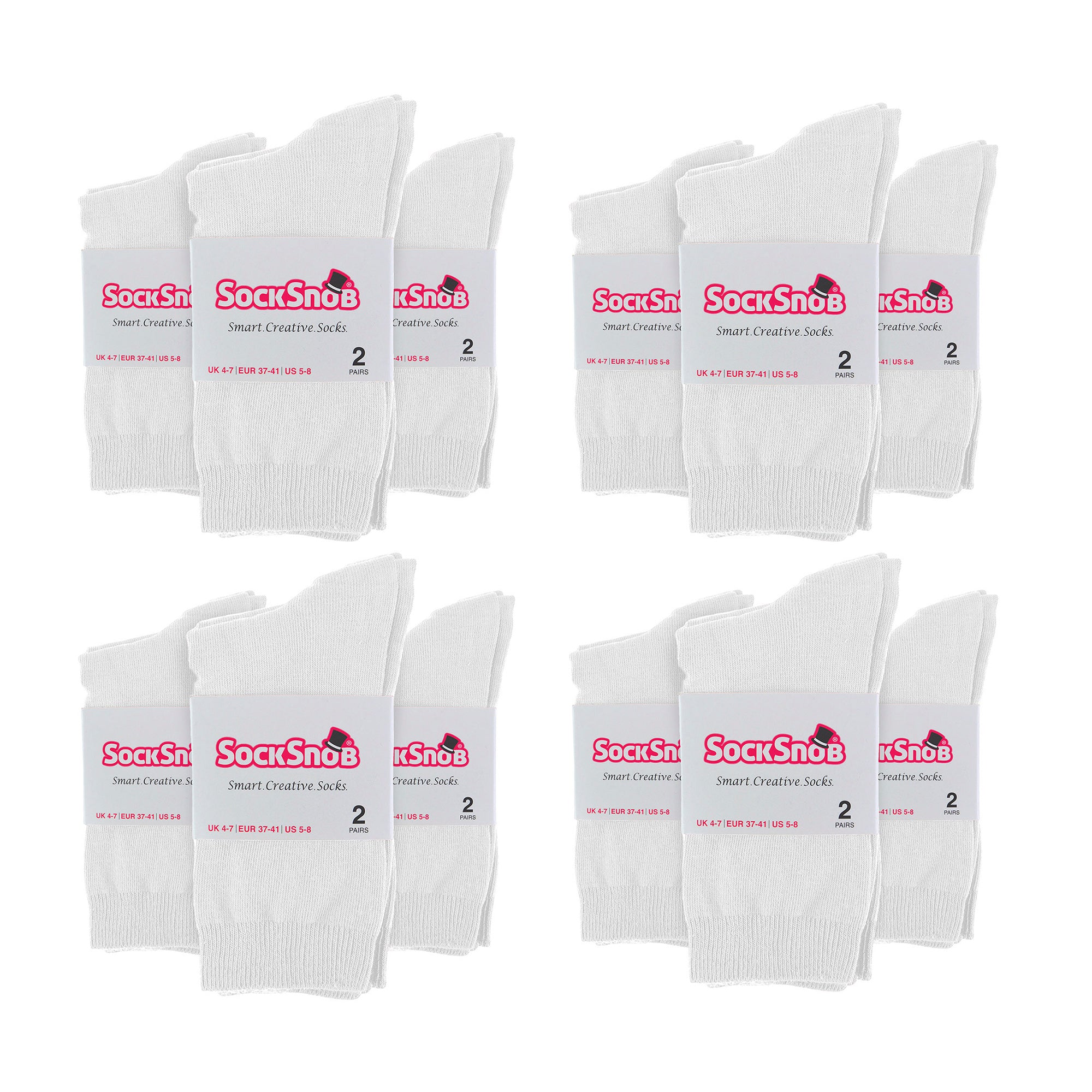 Ladies Plain Coloured Cotton Rich Dress Socks (Multipack Options) - Image 170