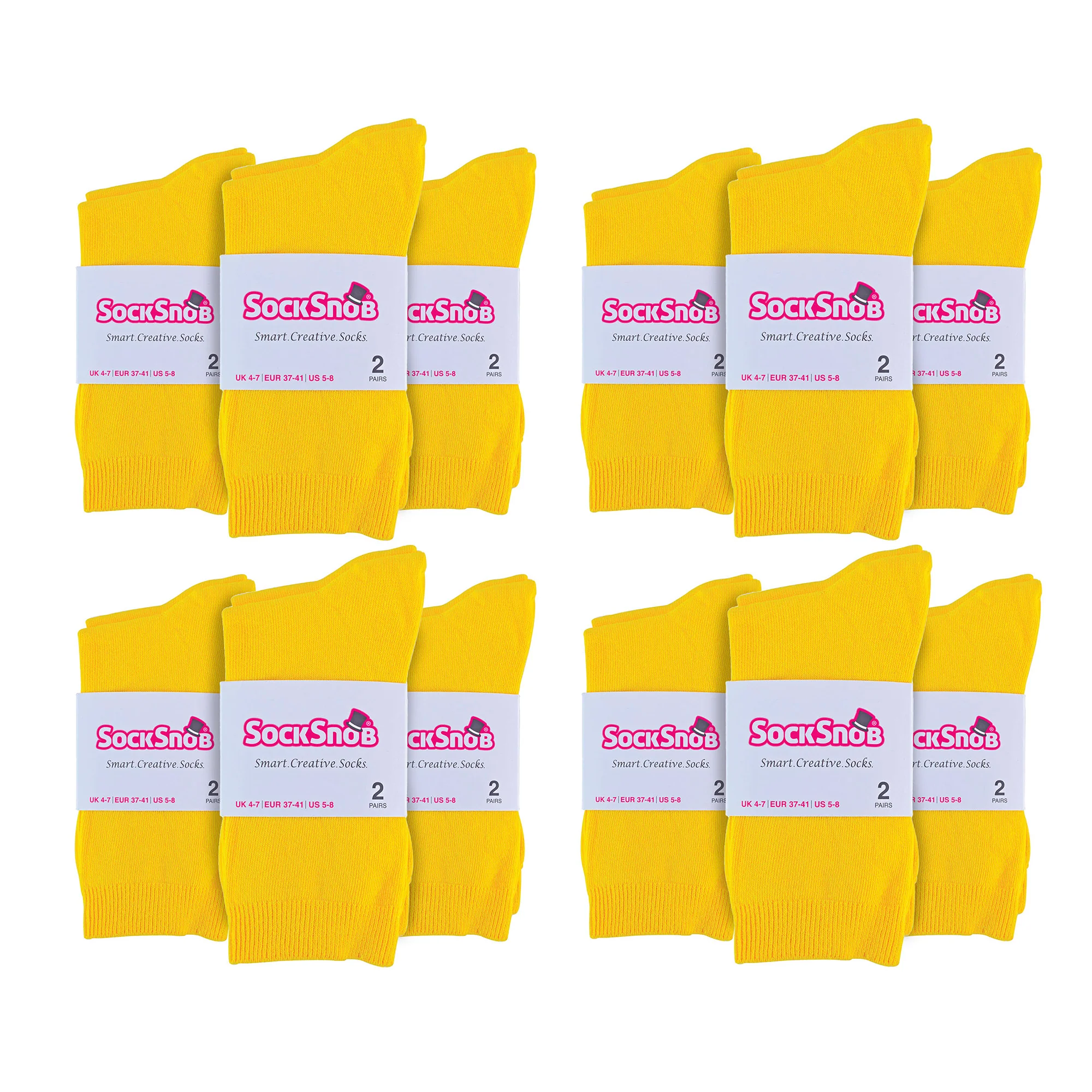 Ladies Plain Coloured Cotton Rich Dress Socks (Multipack Options) - Image 182