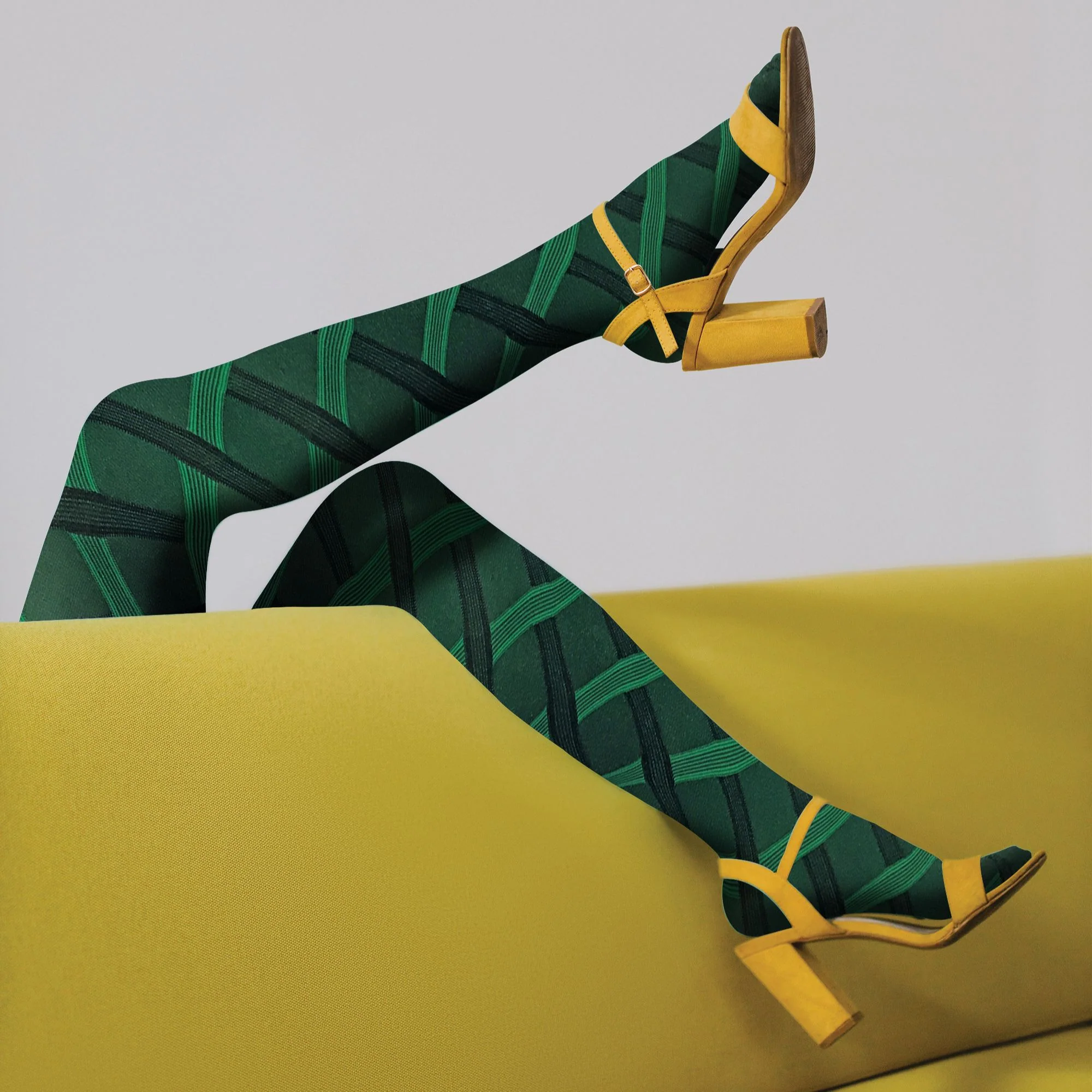 1 Pack Ladies Coloured 80 Denier Opaque Patterned Soft Tights - Image 57