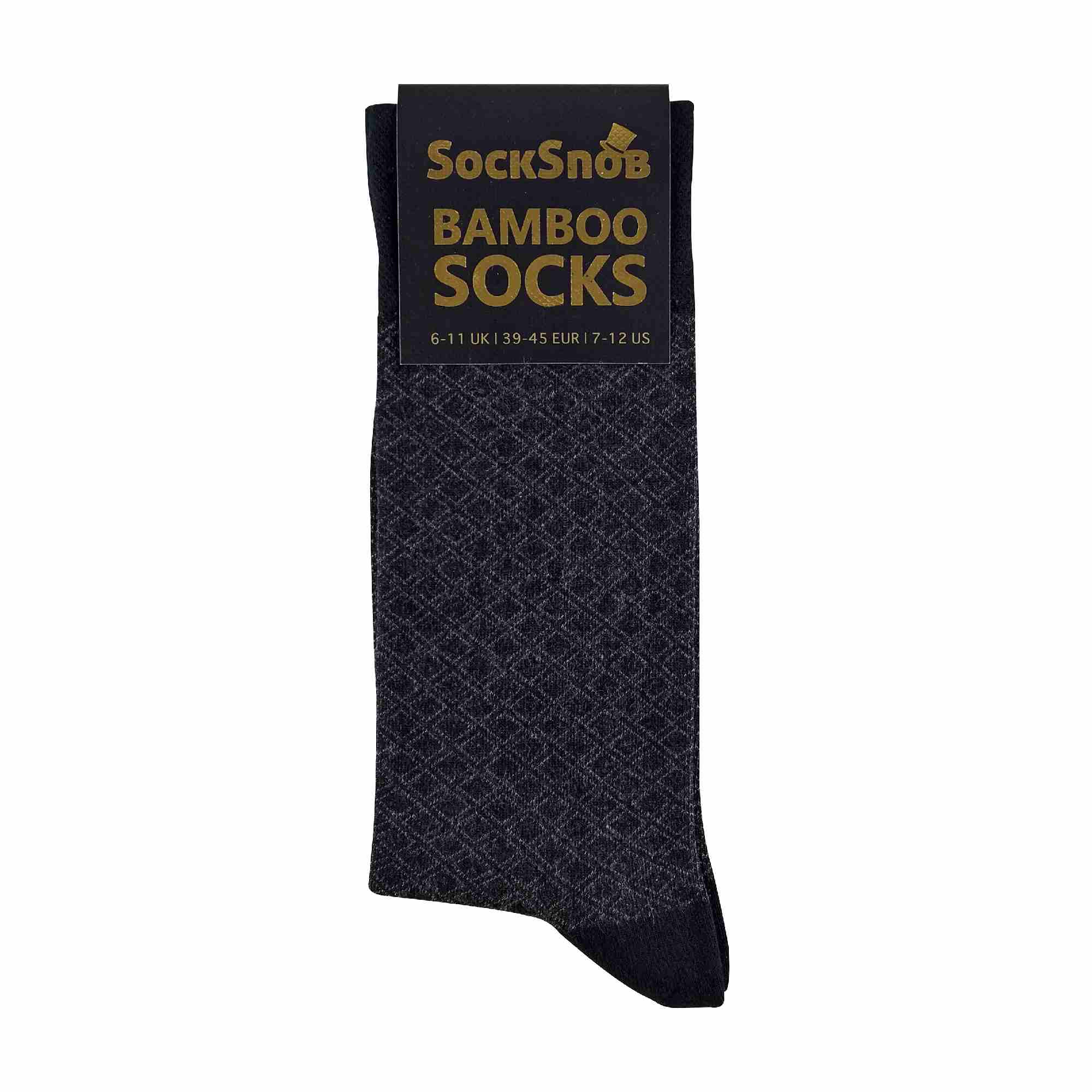 1 Pack Mens Luxury Breathable Bamboo Suit Dress Socks - Image 14