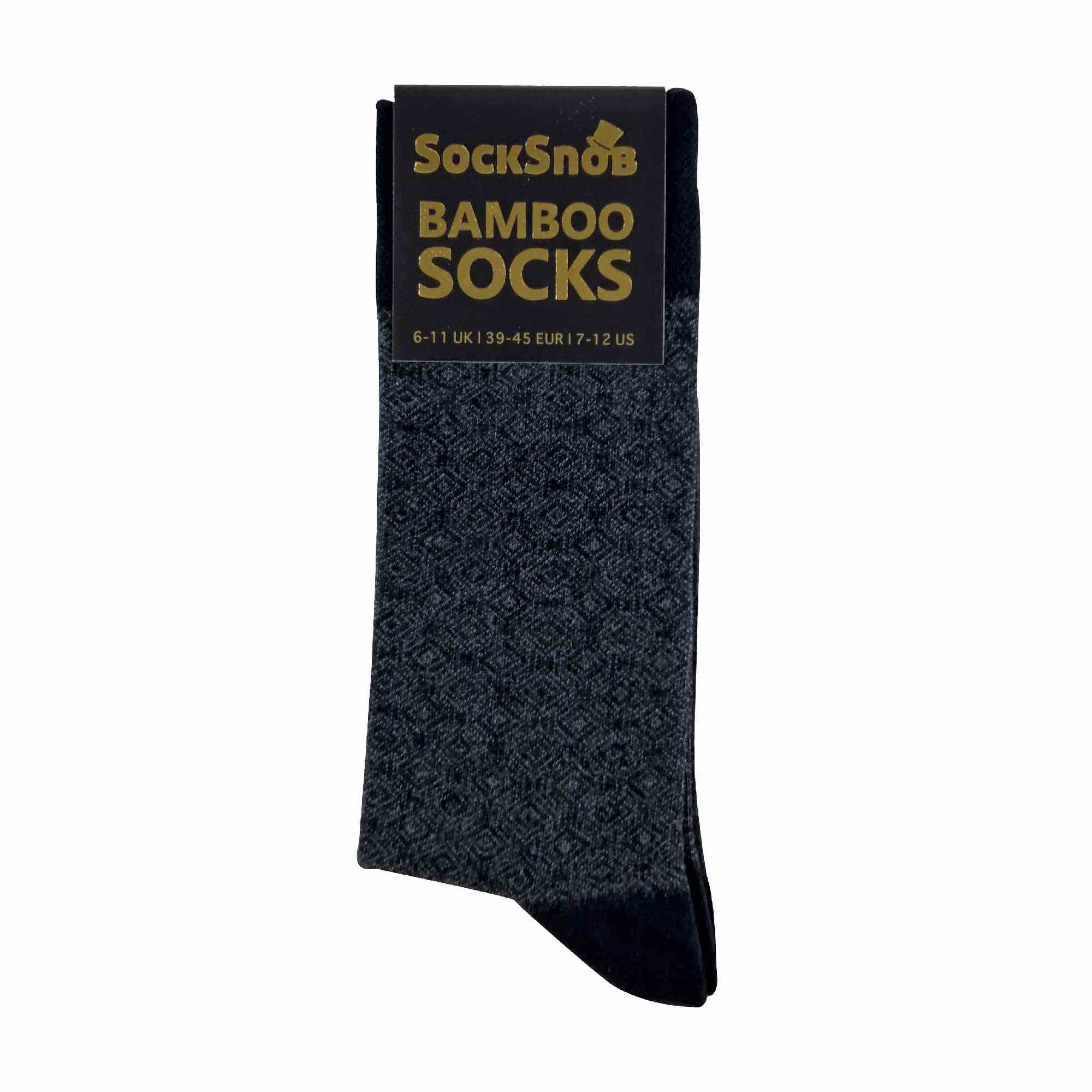 1 Pack Mens Luxury Breathable Bamboo Suit Dress Socks - Image 22
