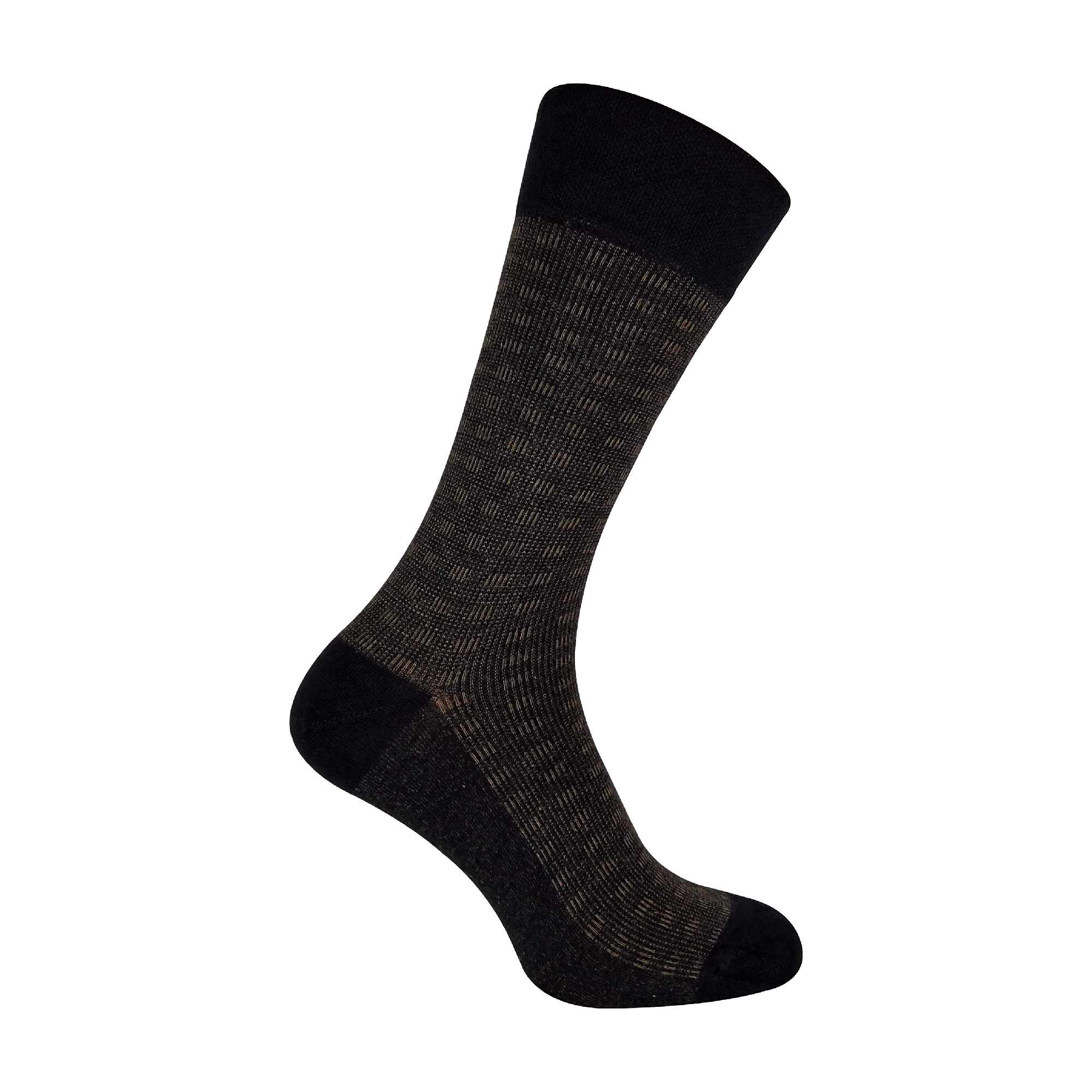 1 Pack Mens Luxury Breathable Bamboo Suit Dress Socks - Image 33