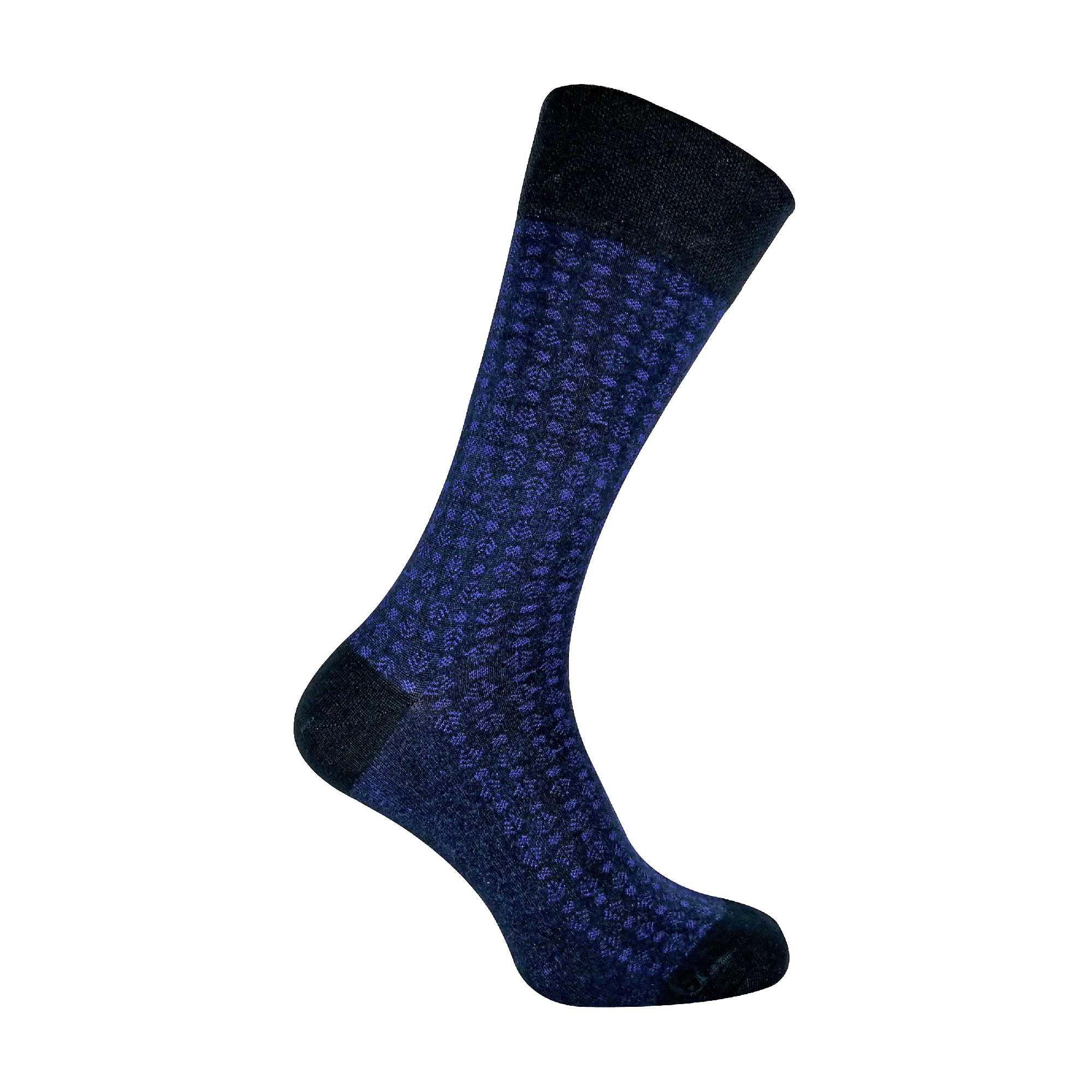 1 Pack Mens Luxury Breathable Bamboo Suit Dress Socks - Image 45