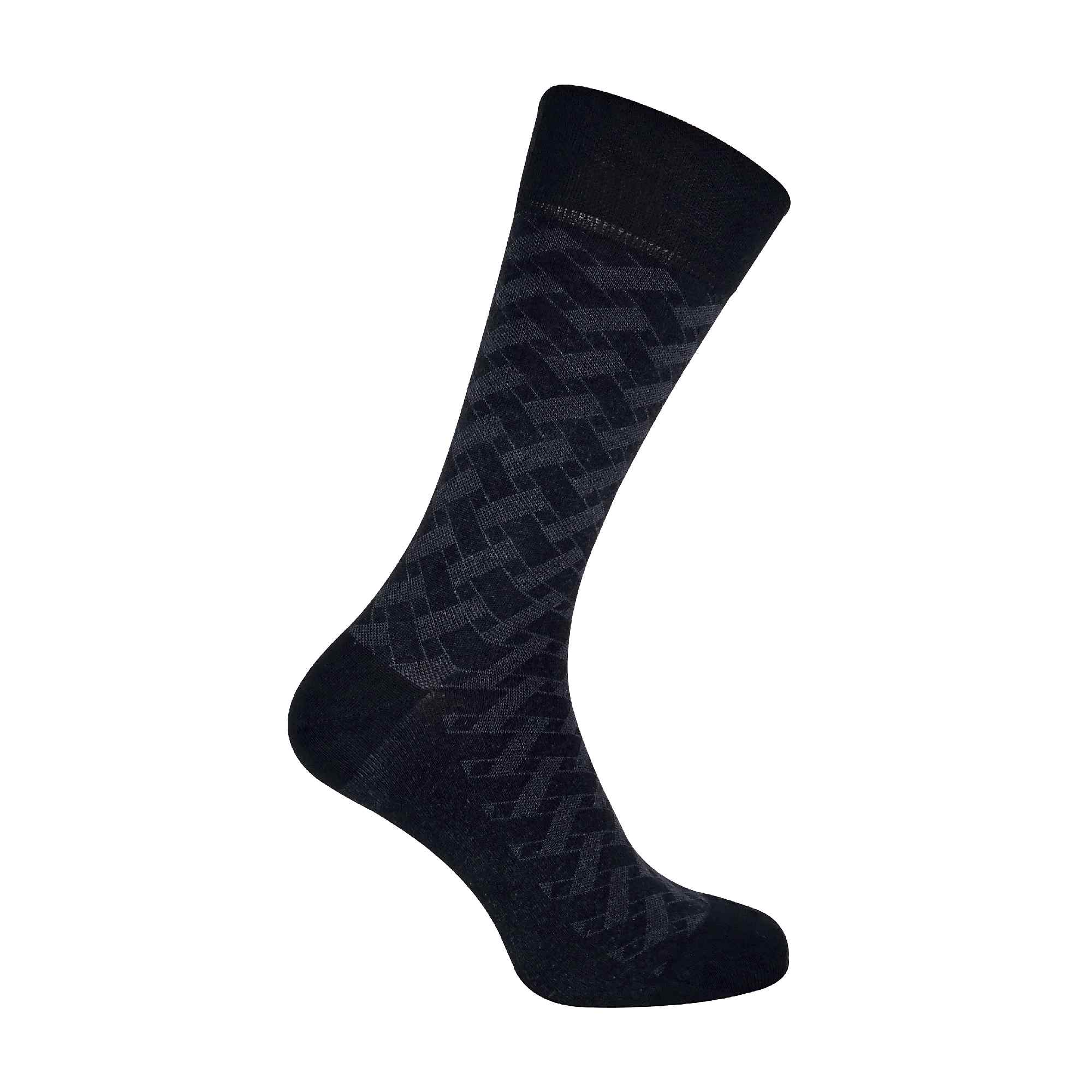 1 Pack Mens Luxury Breathable Bamboo Suit Dress Socks - Image 9