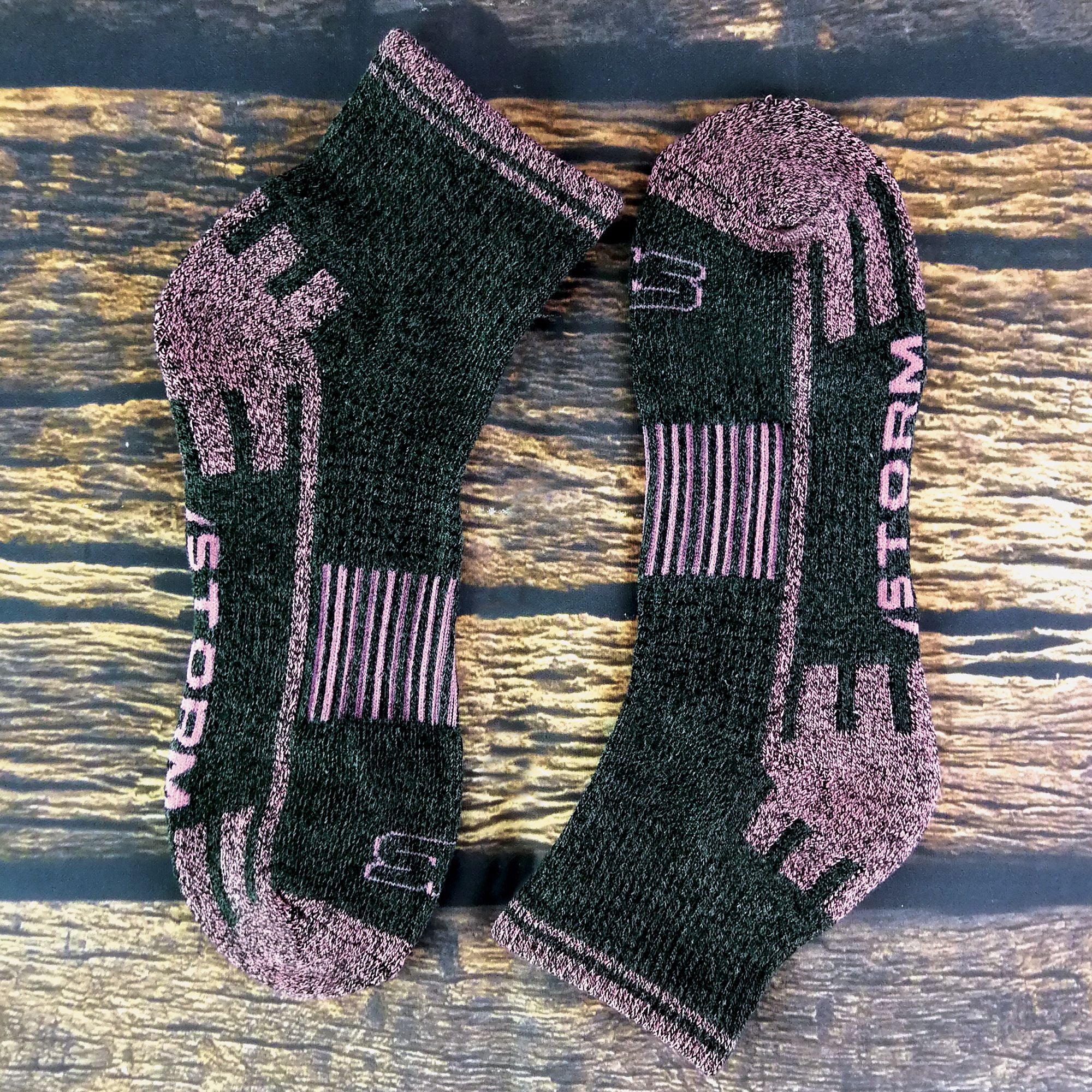 3 Pack Ladies Cushioned Sole Sport Ankle Socks with Arch Support - Image 4