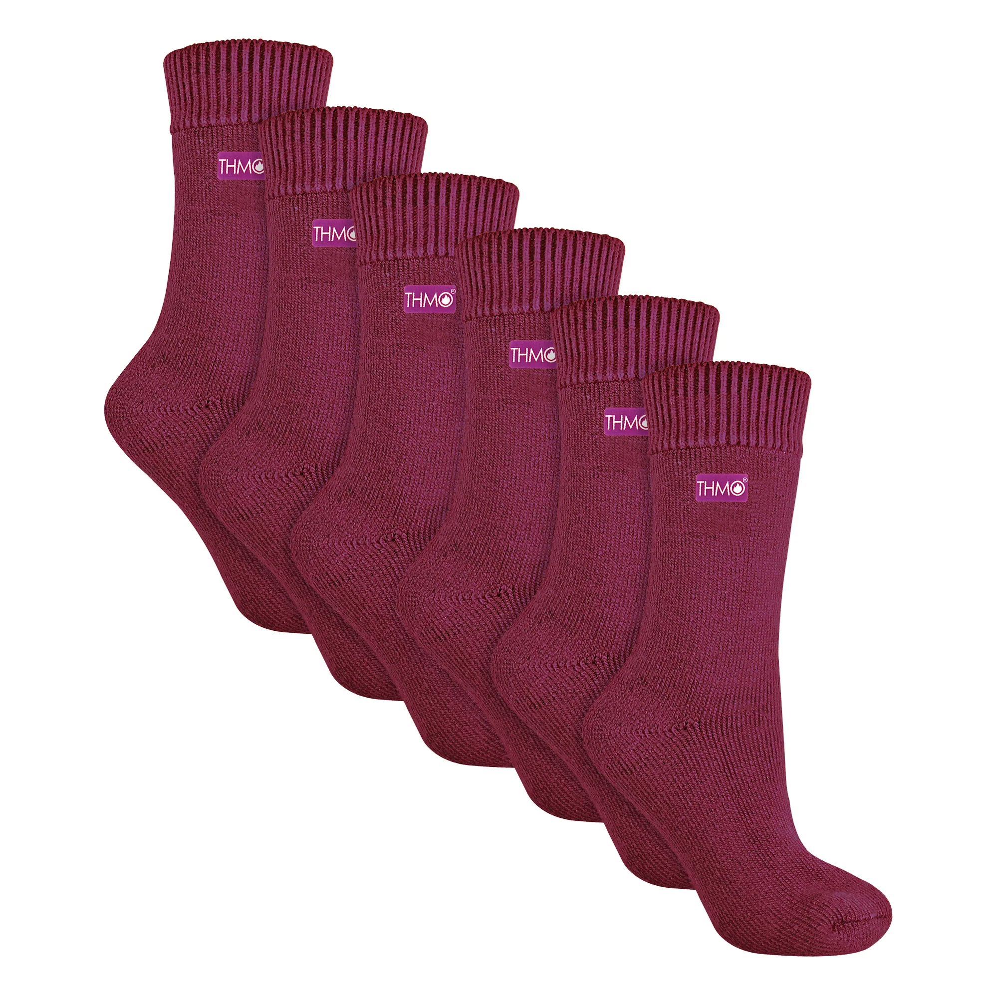 Ladies Thick Winter Thermal Socks with Seamless Toe (Multipack Options) - Image 21
