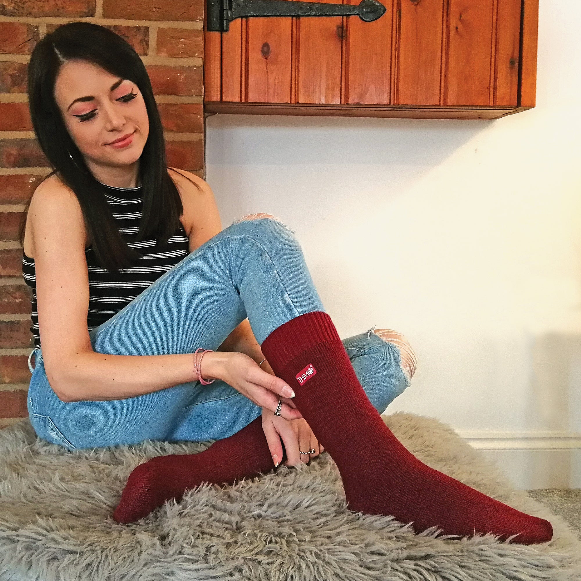 Ladies Thick Winter Thermal Socks with Seamless Toe (Multipack Options) - Image 24