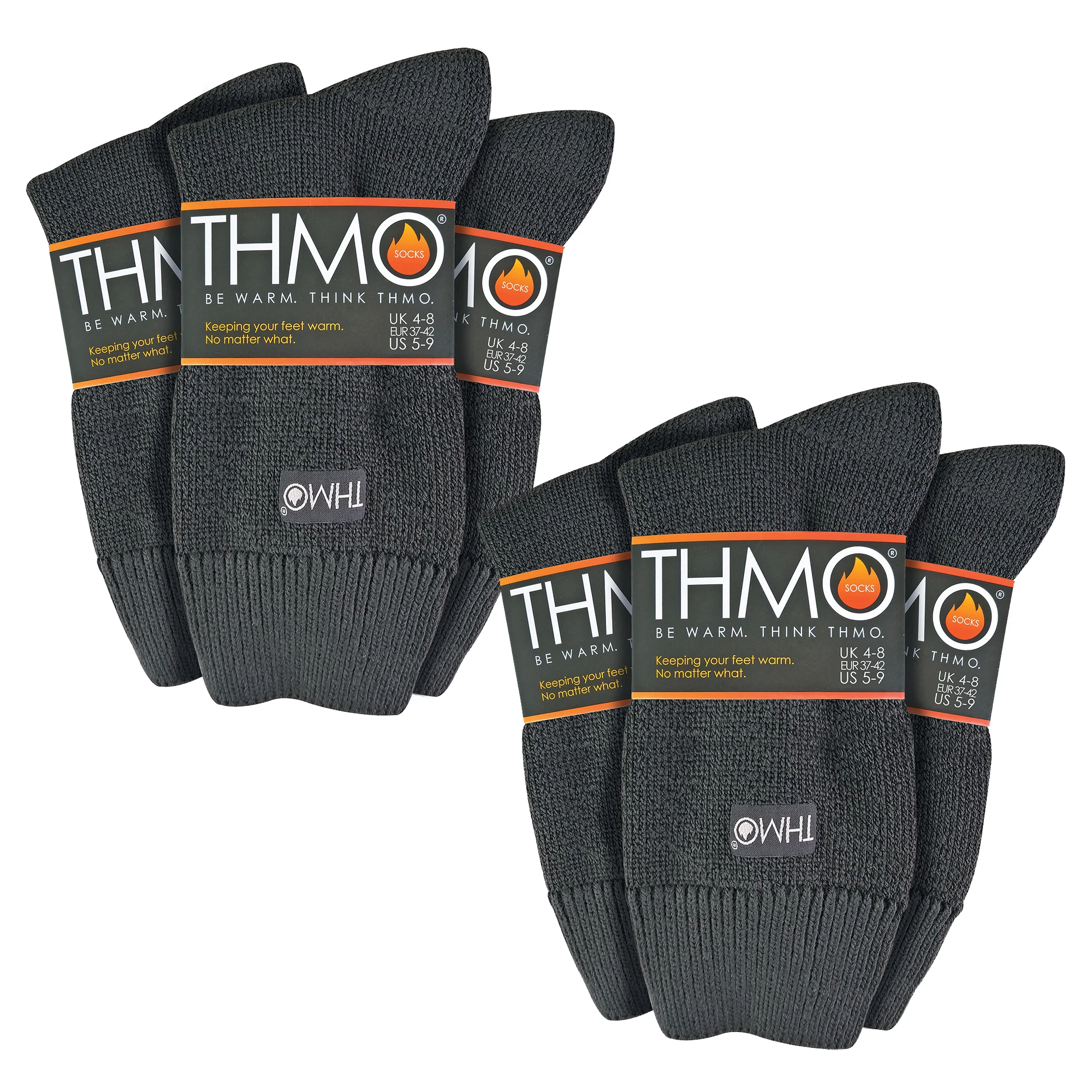 Ladies Thick Winter Thermal Socks with Seamless Toe (Multipack Options) - Image 34