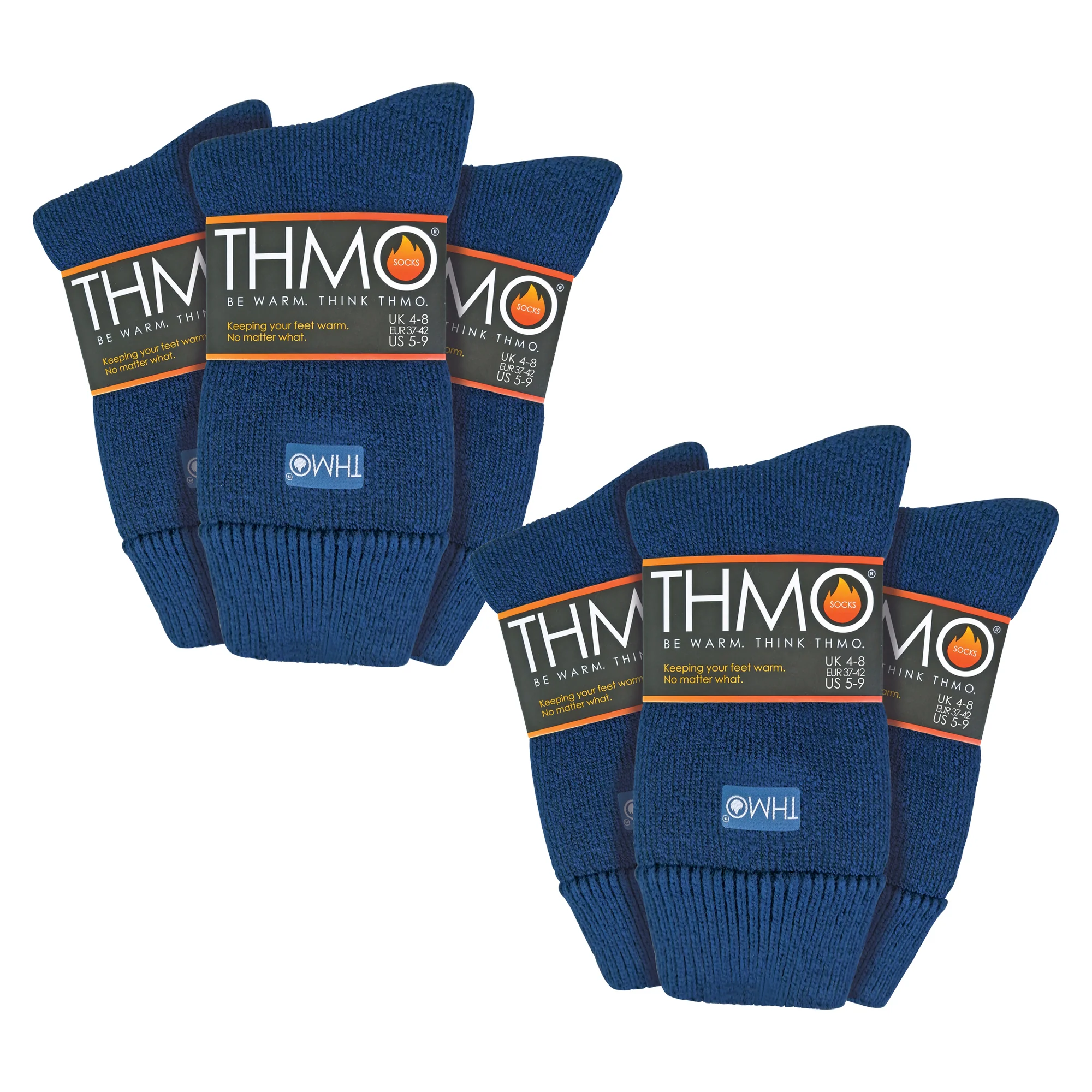 Ladies Thick Winter Thermal Socks with Seamless Toe (Multipack Options) - Image 46