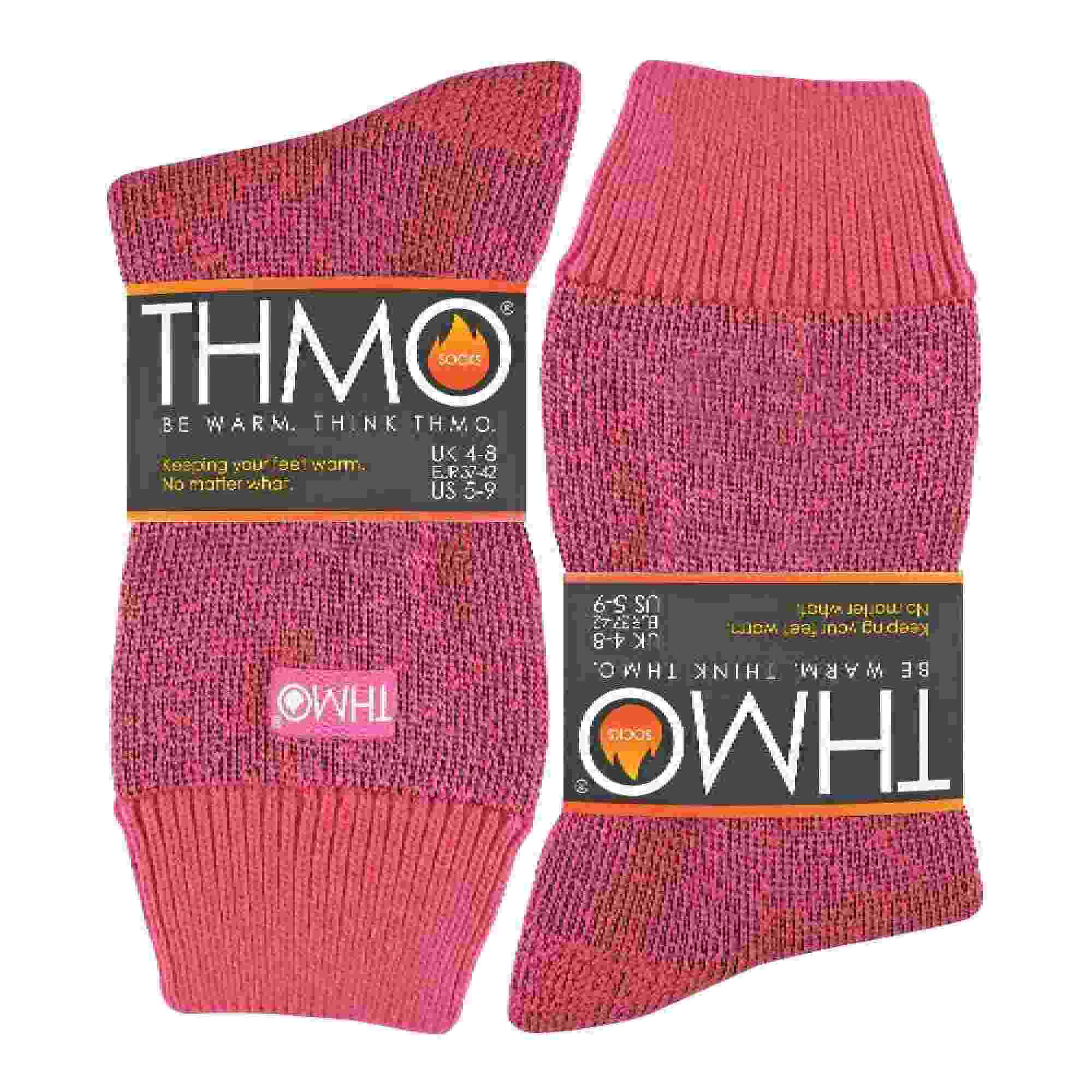 Ladies Thick Winter Thermal Socks with Seamless Toe (Multipack Options) - Image 50