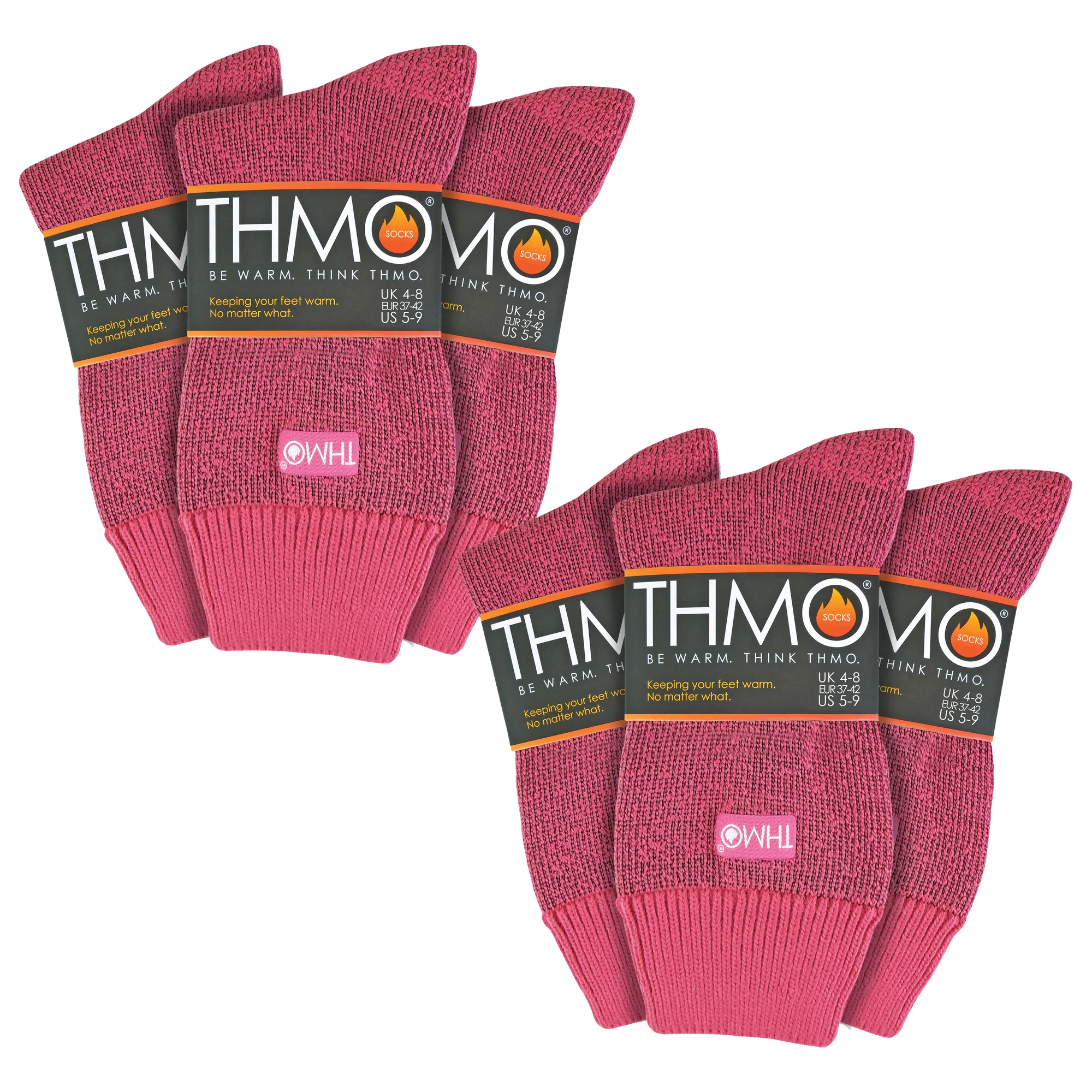Ladies Thick Winter Thermal Socks with Seamless Toe (Multipack Options) - Image 58