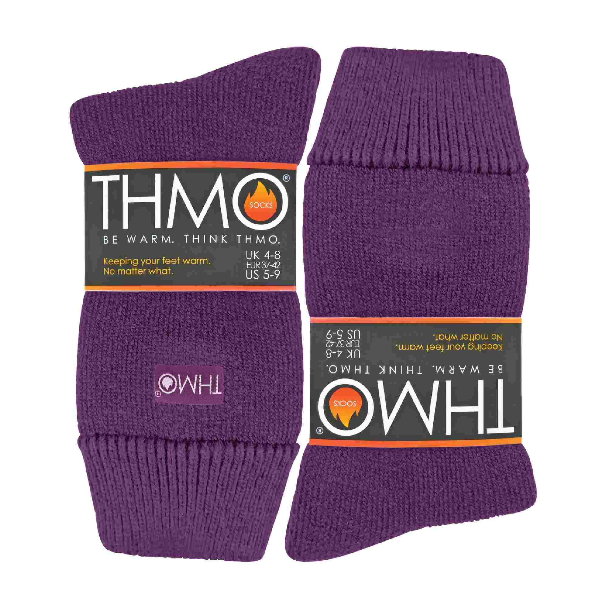 Ladies Thick Winter Thermal Socks with Seamless Toe (Multipack Options) - Image 62
