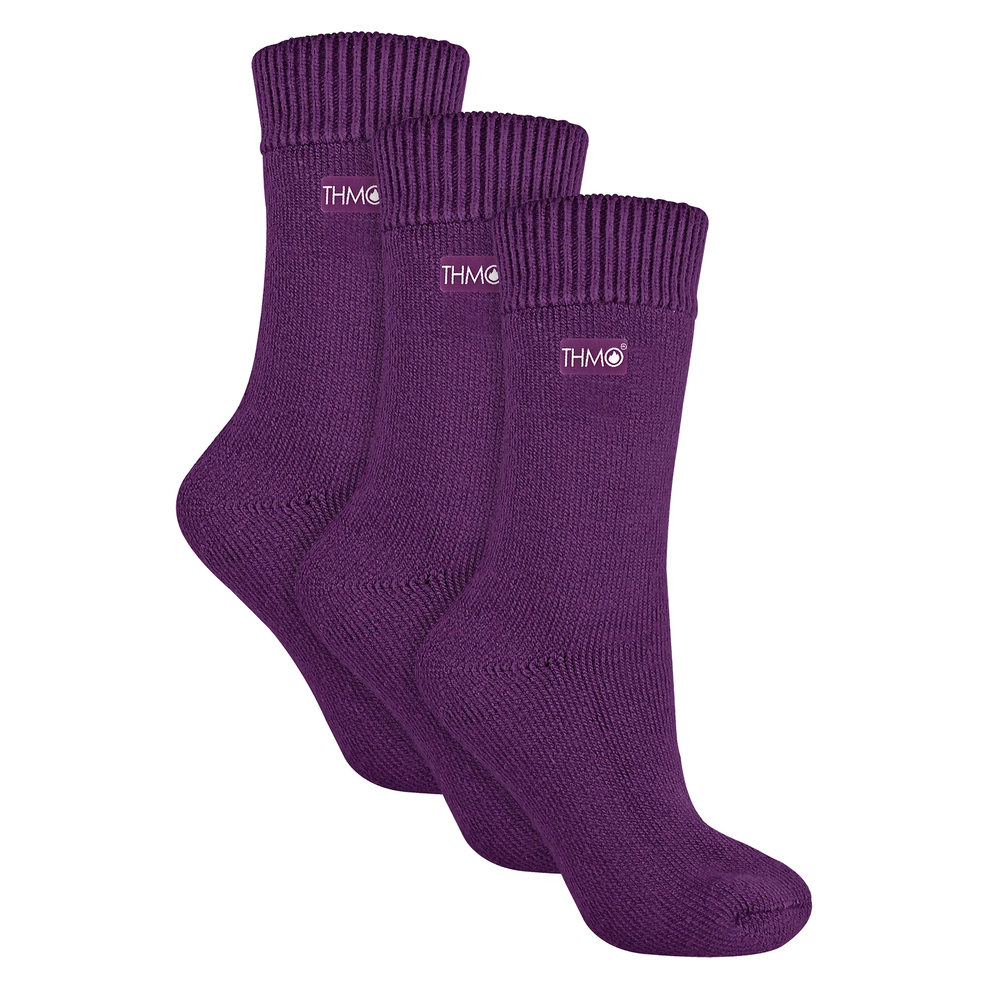 Ladies Thick Winter Thermal Socks with Seamless Toe (Multipack Options) - Image 65