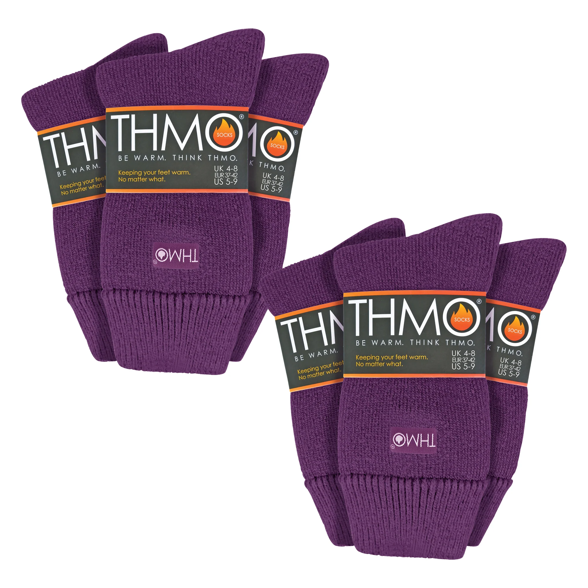 Ladies Thick Winter Thermal Socks with Seamless Toe (Multipack Options) - Image 70
