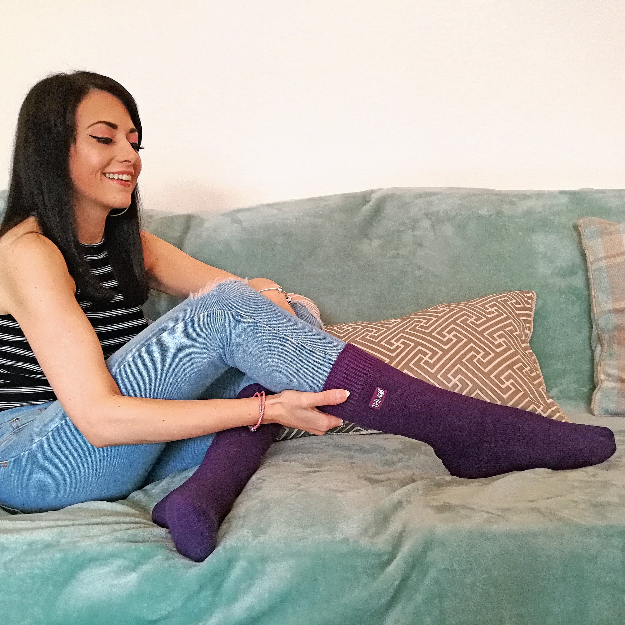 Ladies Thick Winter Thermal Socks with Seamless Toe (Multipack Options) - Image 71