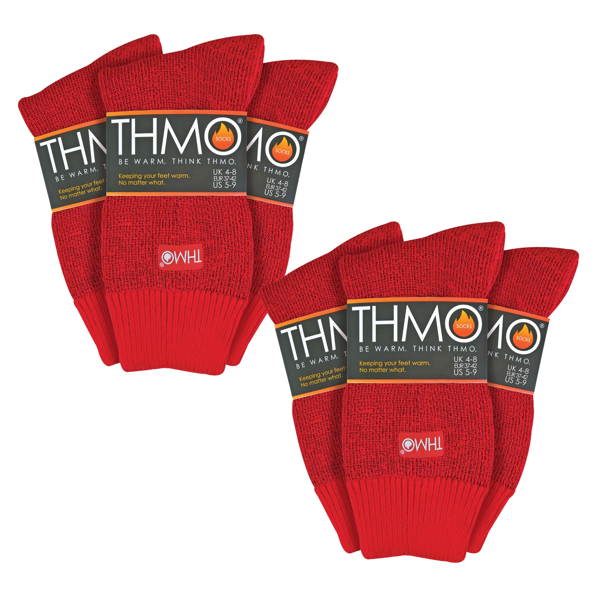 Ladies Thick Winter Thermal Socks with Seamless Toe (Multipack Options) - Image 82