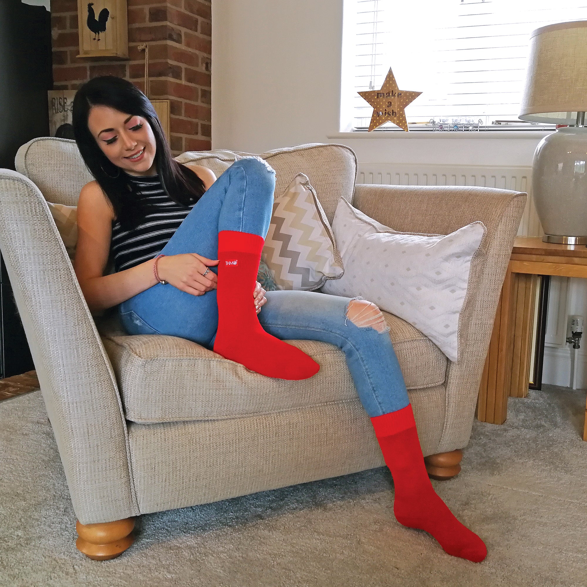 Ladies Thick Winter Thermal Socks with Seamless Toe (Multipack Options) - Image 84