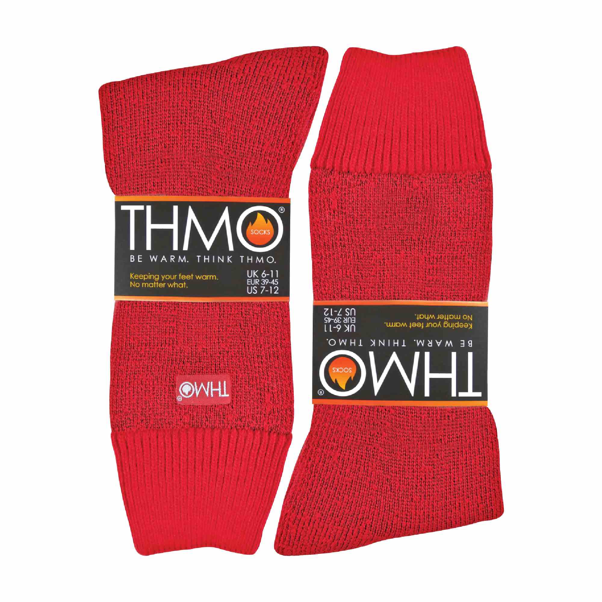 Mens Thermal Indoor Slipper Socks with Grips (Multipack Options) - Image 22
