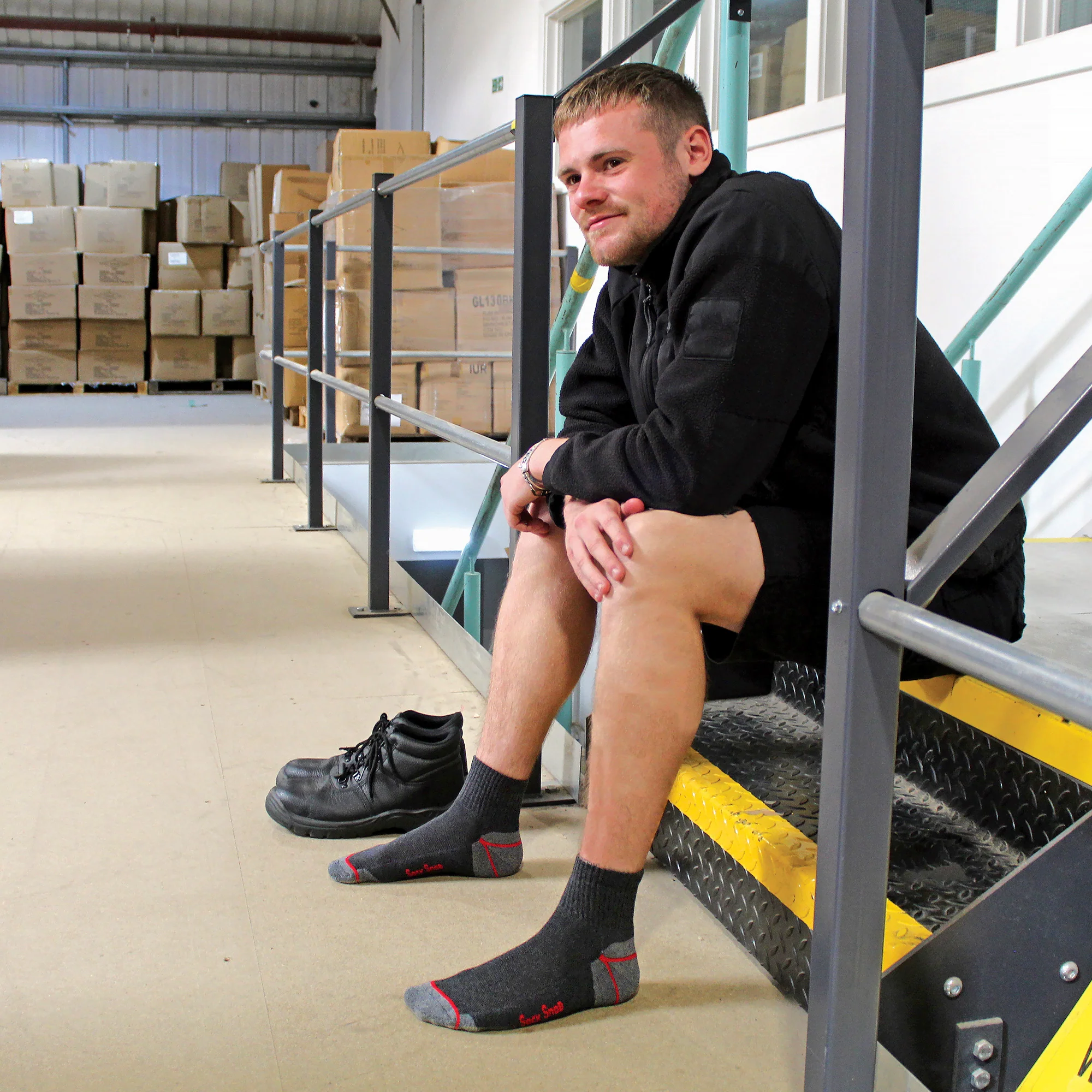 Mens Ultimate Cotton Quarter Length Short Work Socks (Multipack Options) - Image 12